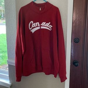 XXL Roots Athletics Canada Zip-up